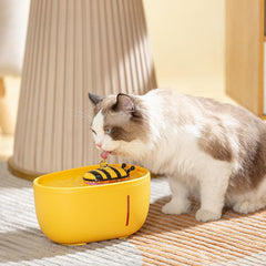 Honey Bee Cat Water Fountain