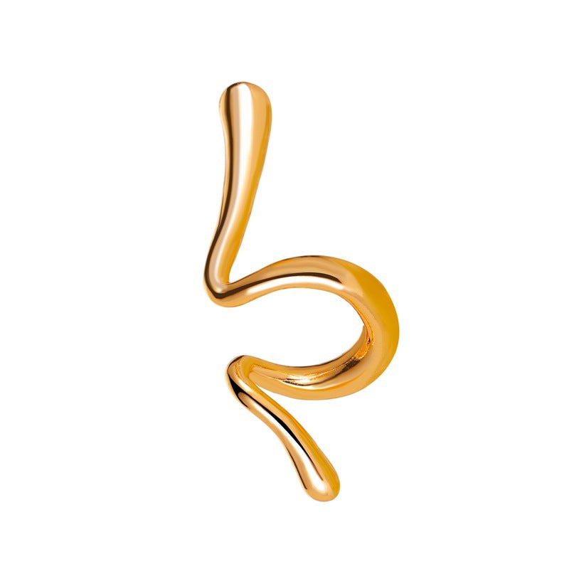 Snake-Shaped Ear Cuff Earring