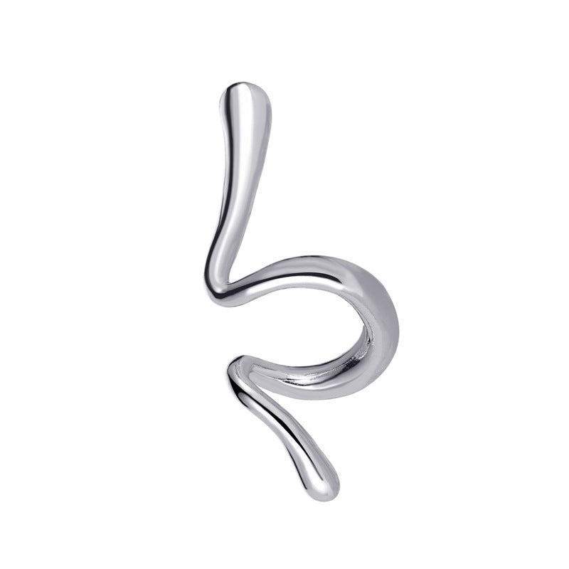 Snake-Shaped Ear Cuff Earring