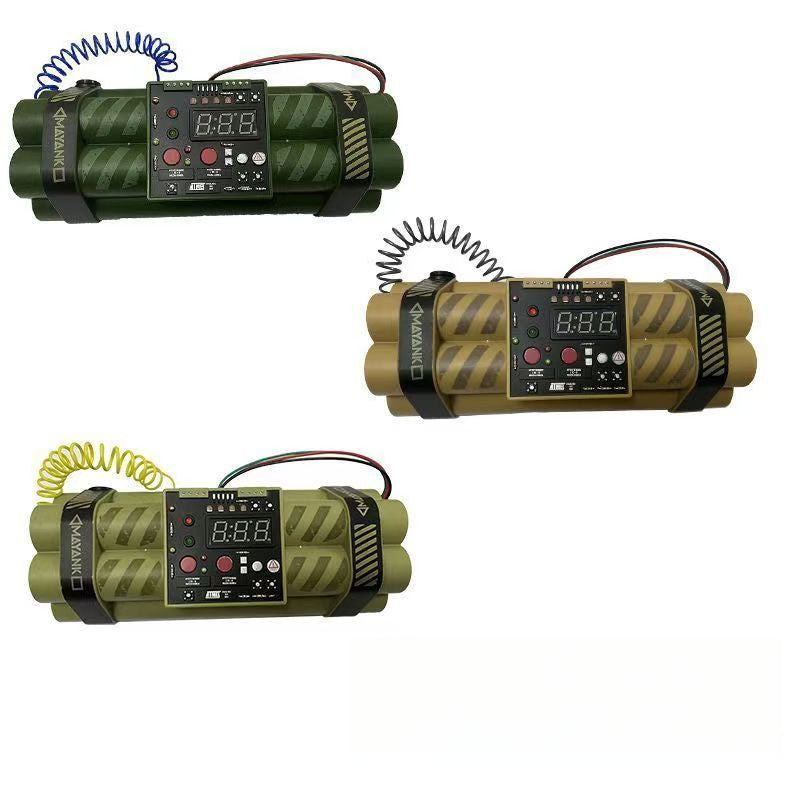Timed Smoke Bomb Toy – C4 Detonator Model
