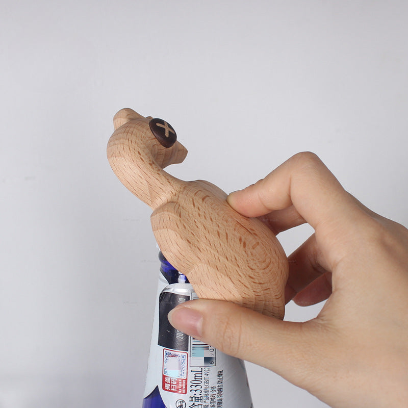 Creative Roasted Chicken & Duck Bottle Opener Fridge Magnet