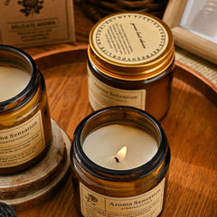 Aroma Sensation Lavender Scented Candle