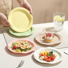 Colorful Plastic Dessert Plate