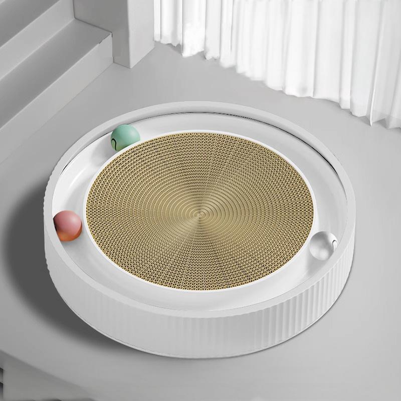 Cat Scratcher with Interactive Balls