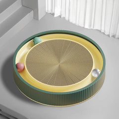 Cat Scratcher with Interactive Balls