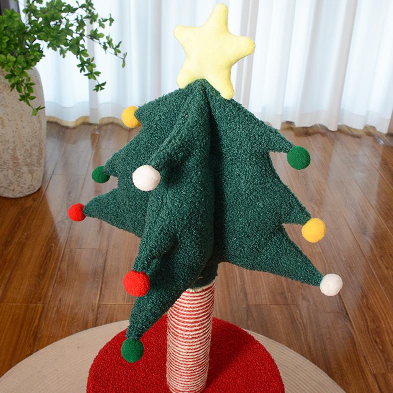 Christmas Tree Cat Tower