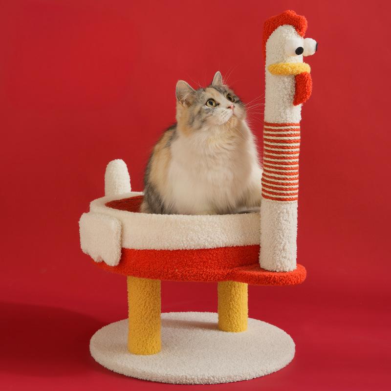 DER DER Chicken Cat Tree