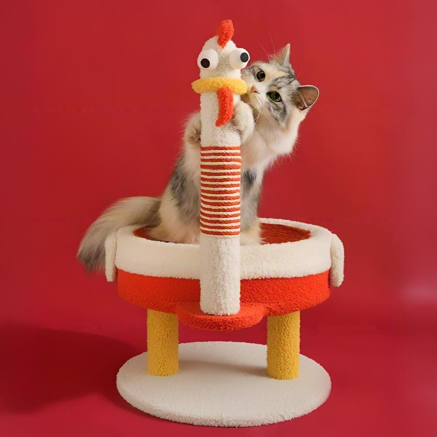 DER DER Chicken Cat Tree