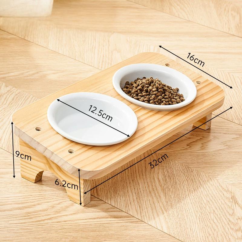 Protection Cervical Ceramic Cat Bowl