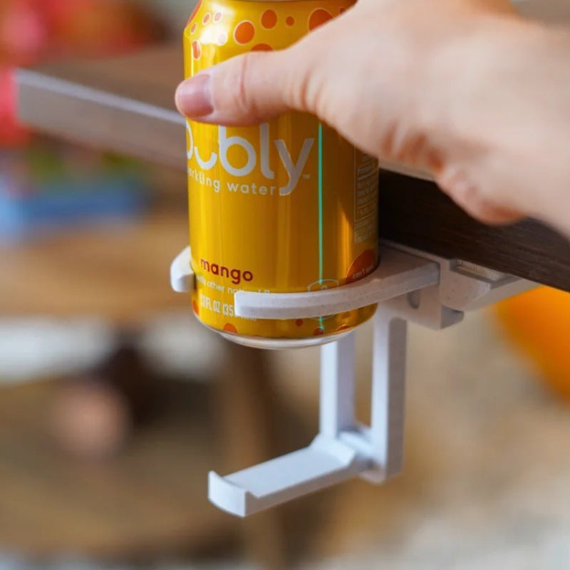 Foldable Under-Desk Cup Holder