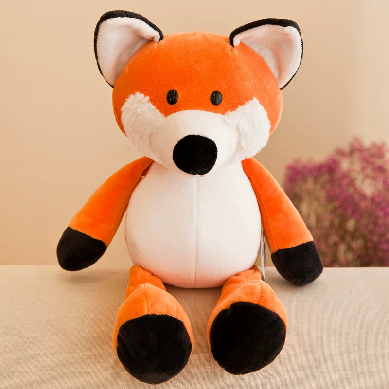 Fox plush toy radiating cheerfulness and gentle touch, perfect for uplifting moments with Plush Toys