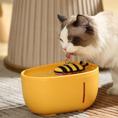 Honey Bee Cat Water Fountain