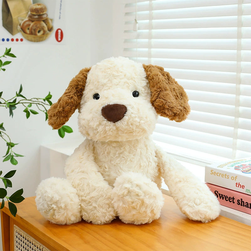 Little Dog Jack 2.0 Plush Toy sitting by the window, inviting peace and relaxation