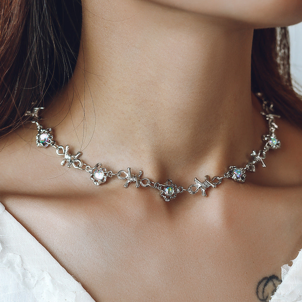 Moonstone Cuban Chain Necklace