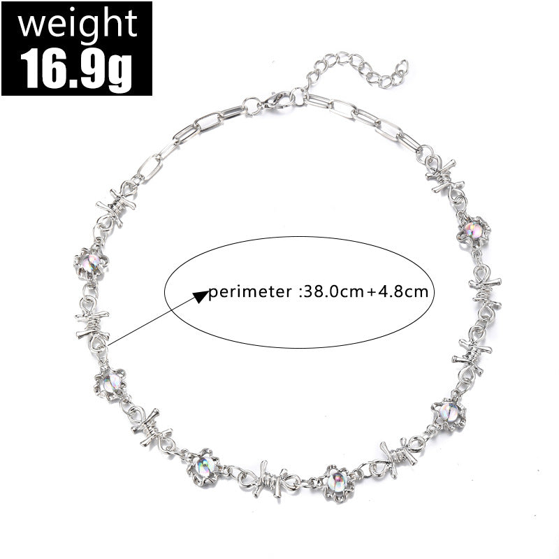 Moonstone Cuban Chain Necklace
