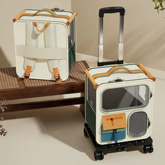 Multifunctional Pull-Rod Cat Carrier