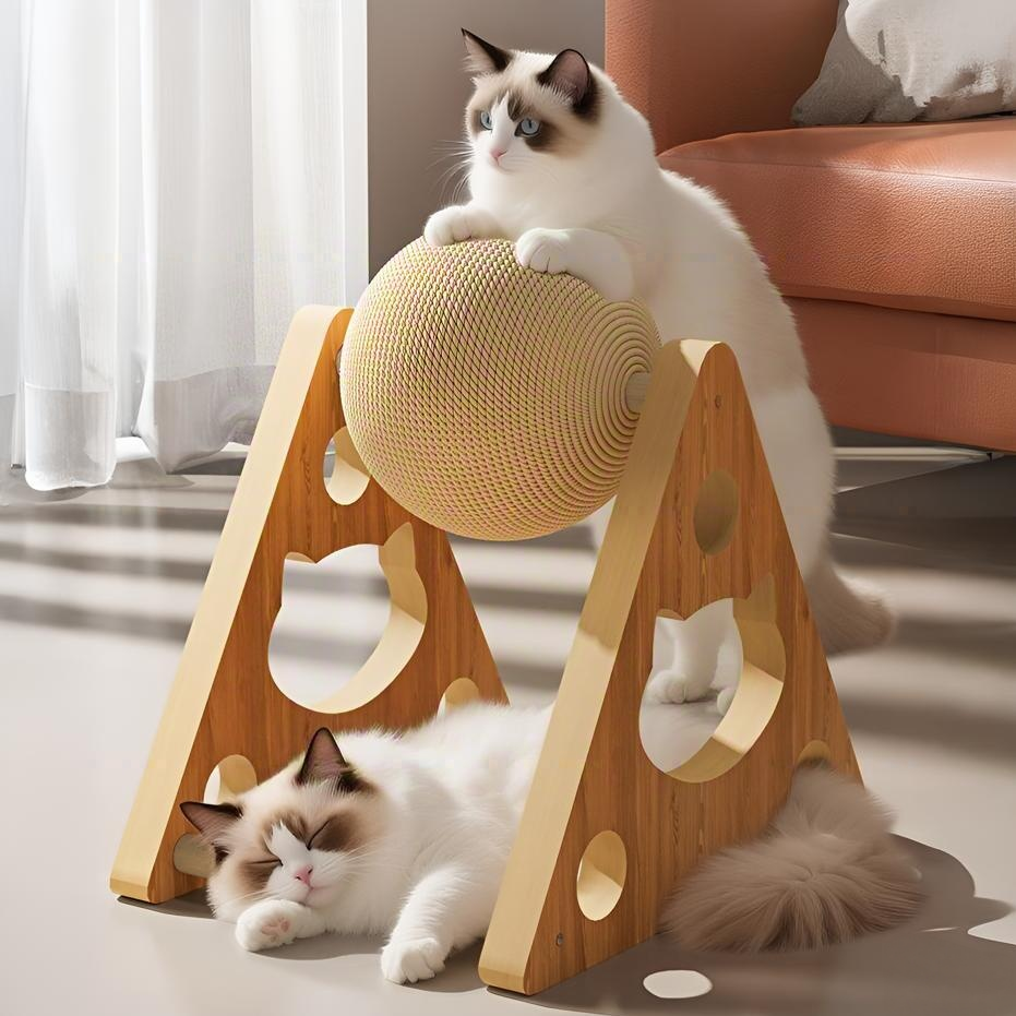 Rolling Ball Cat Scratcher