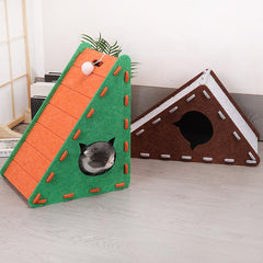 Triangle Cat Scratcher
