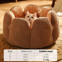 Petal Blossom Cat Bed
