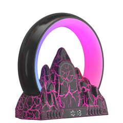Sunrise Flame Mountain Graffiti Wake-Up Lamp