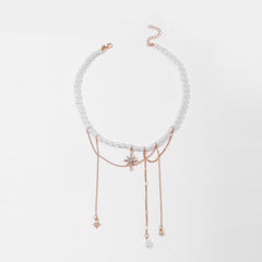Bohemian Pearl Necklace