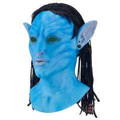 Avatar Glow Latex Head Mask