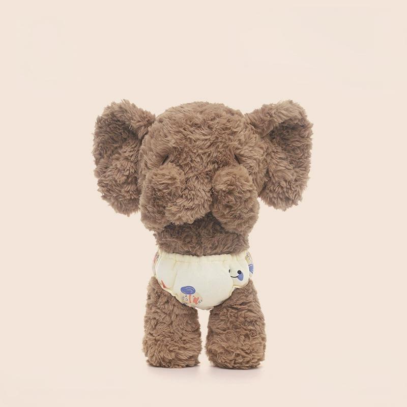 Shy Elephant Plush Toy