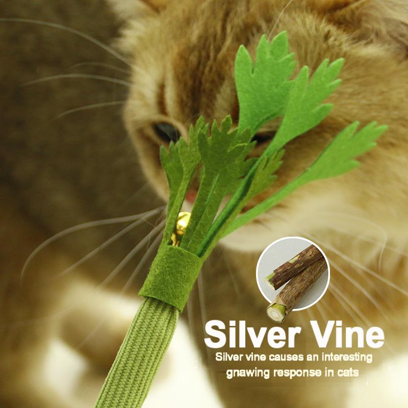 Celery Silver Vine Cat Chew Interactive Toy