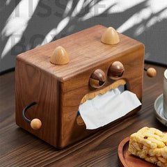 Monster Tissue Box Walnut