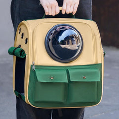 Space Capsule Cat Backpack