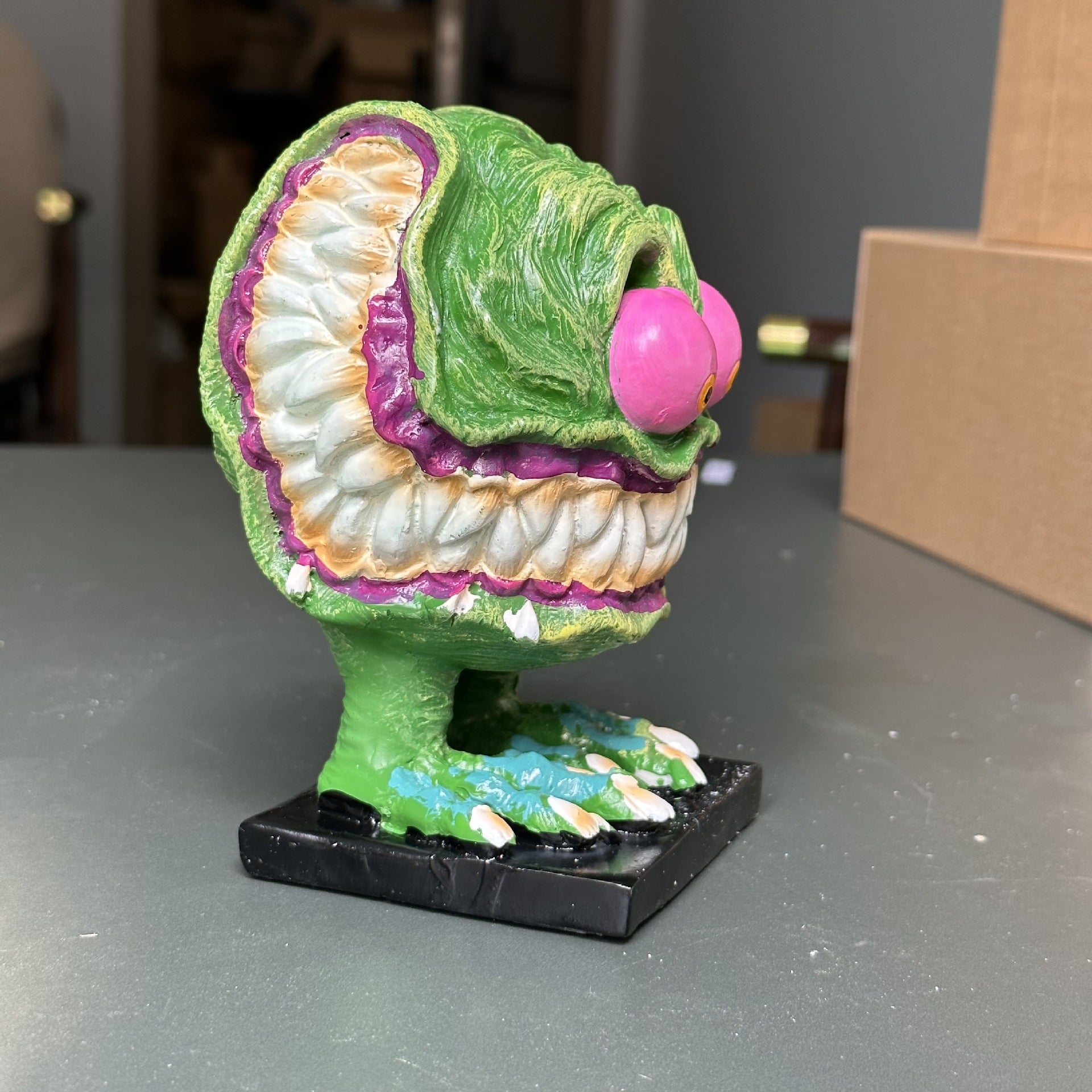Monster Alien Resin Decor