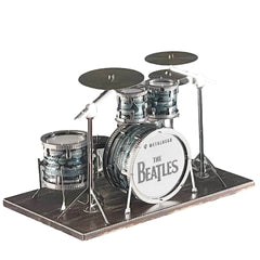 Metal Assembly Instrument Drum Kit Guitar DIY Model