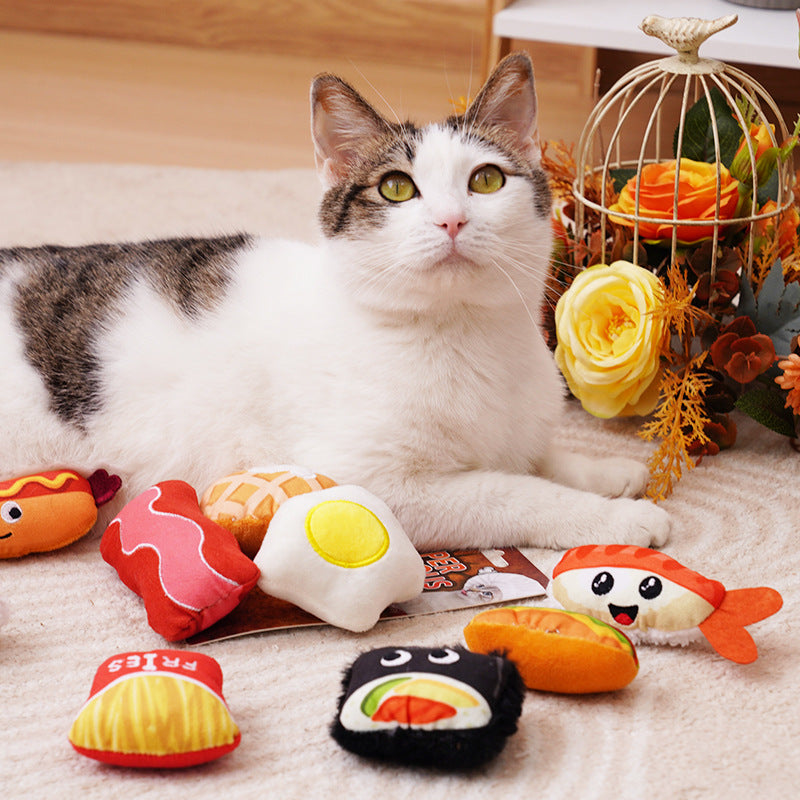 Food Party Catnip Toys