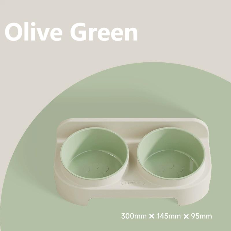 Eco-Friendly Tilted Cat Bowl