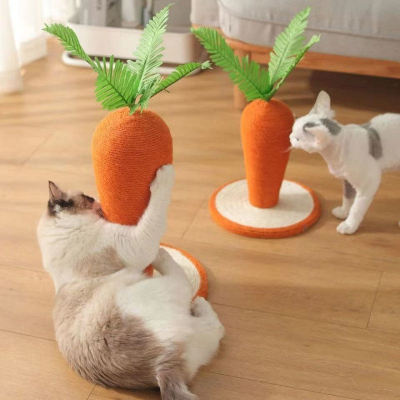 Carrot Cat Scratcher