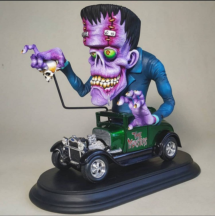 Monster Alien Resin Decor