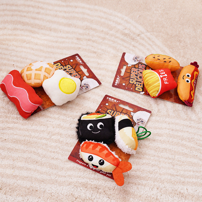 Food Party Catnip Toys