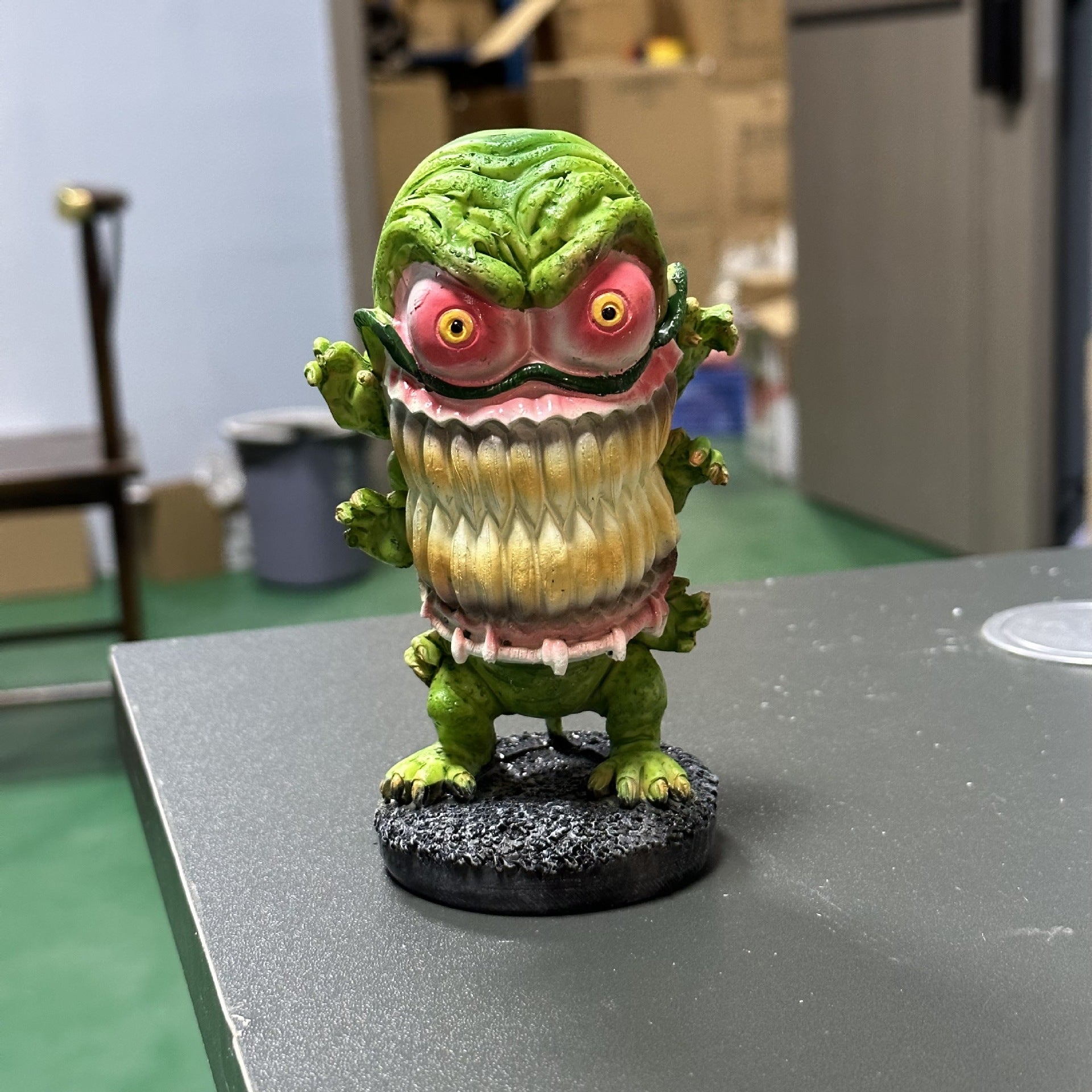 Monster Alien Resin Decor