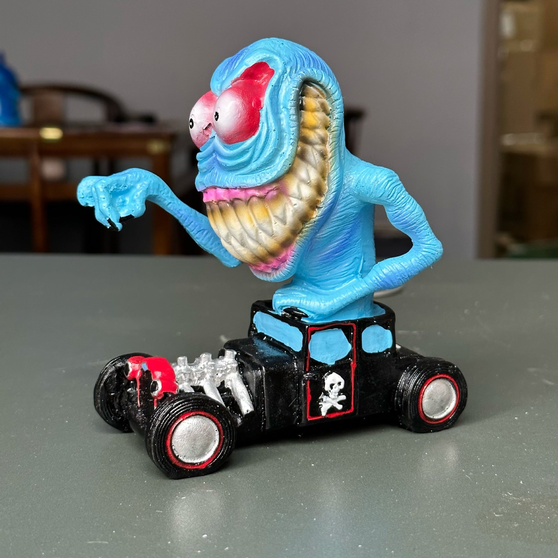 Monster Alien Resin Decor