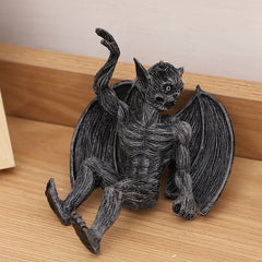 Resin Demon Creature Statue
