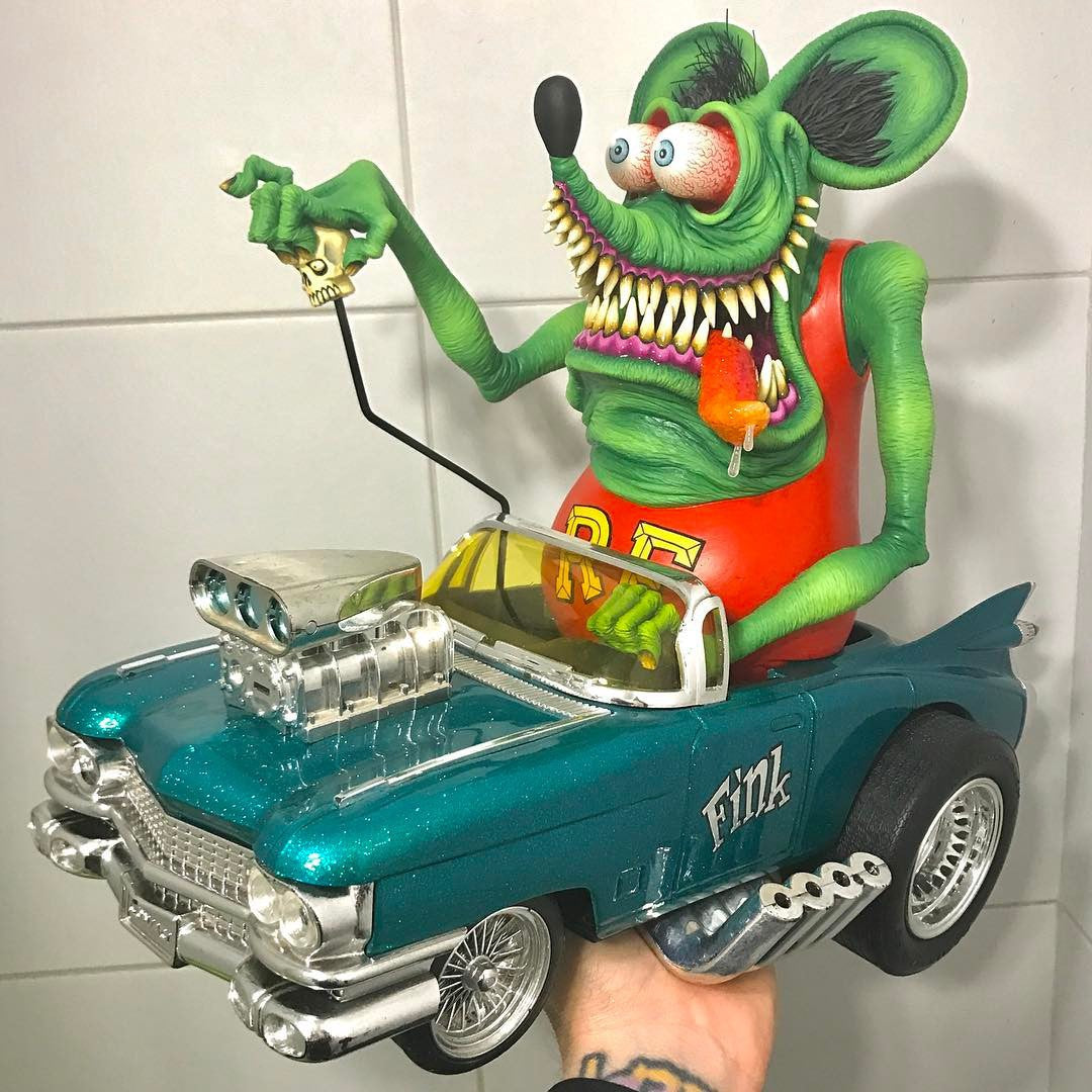 Monster Alien Resin Decor