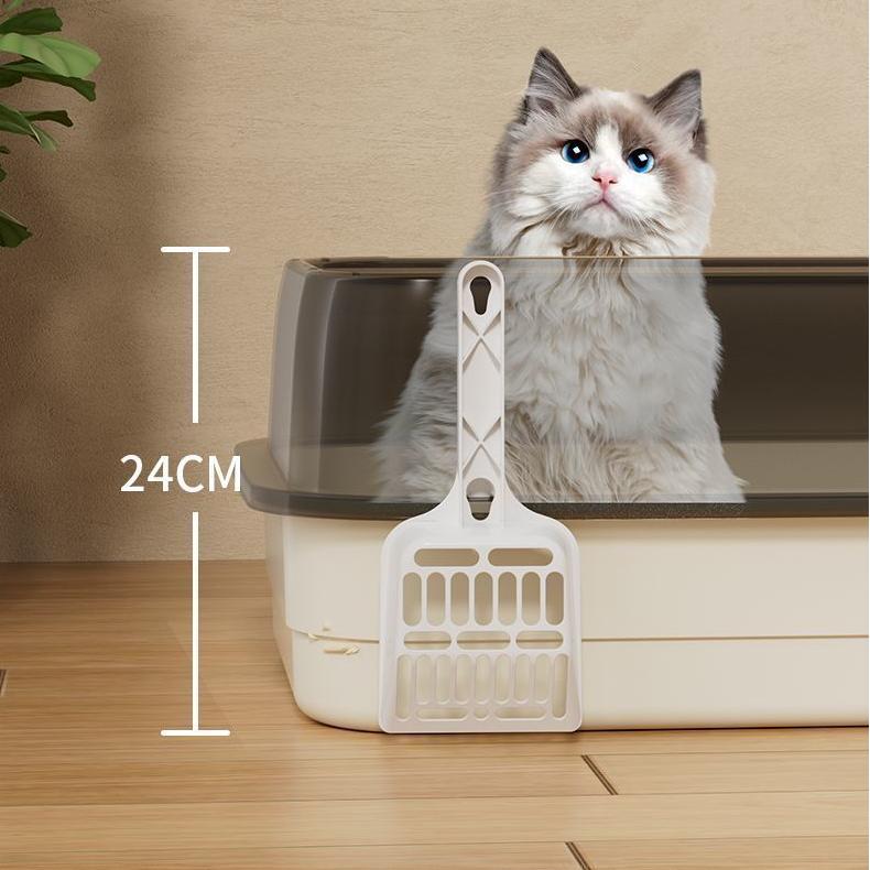 Semi-Enclosed High-Sided Litter Box
