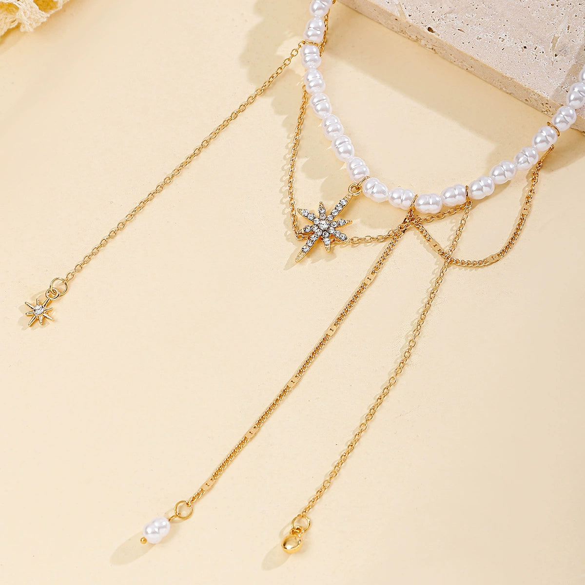 Bohemian Pearl Necklace