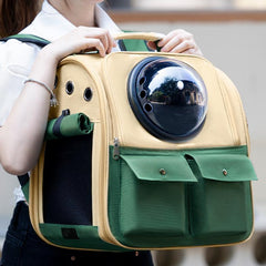 Space Capsule Cat Backpack