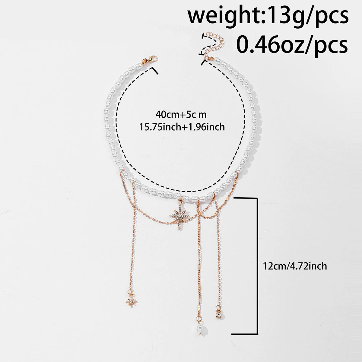 Bohemian Pearl Necklace