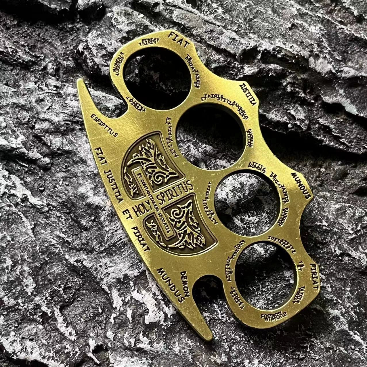 Constantine Alloy Knuckle Defense Ring