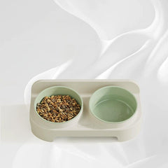 Eco-Friendly Tilted Cat Bowl
