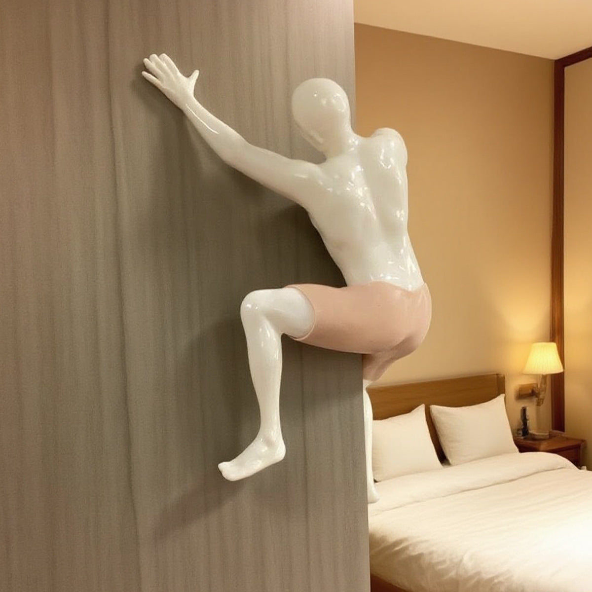 Climber Wall Figure