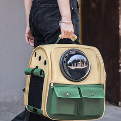 Space Capsule Cat Backpack