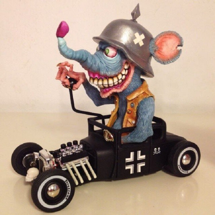 Monster Alien Resin Decor